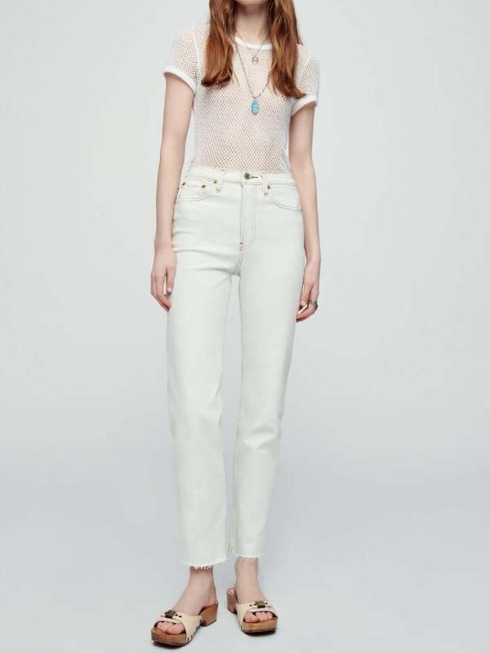 Re/Done 70s Comfort Stretch Stovepipe Size 24